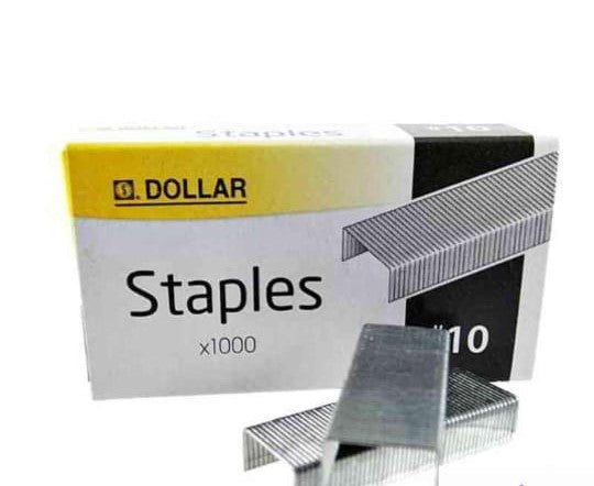 π¦ Dollar No.10 Staple Pins (Box of 10 Pkts)