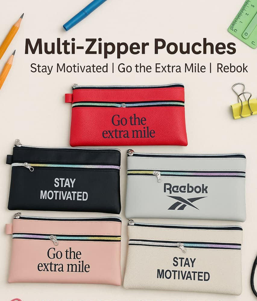 ✨ Multi-Zipper Pouches ✨