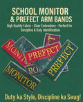 School Monitor &amp; Prefect Arm Bands