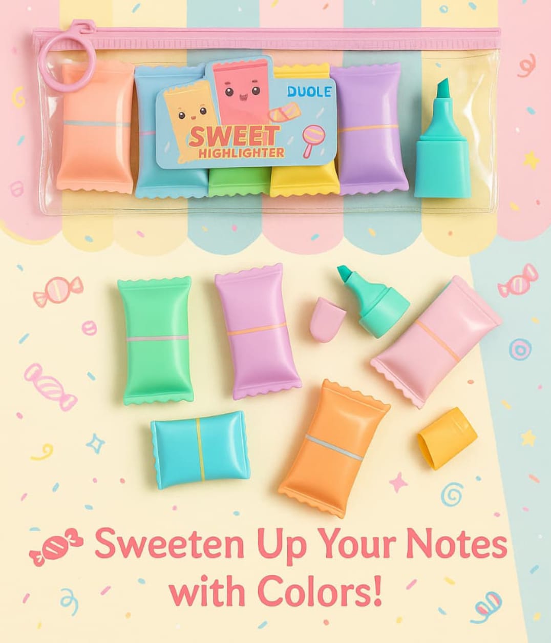Highlighters (6 pcs set)