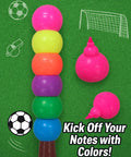 Foot Ball Shape Highlighters (6pcs set)