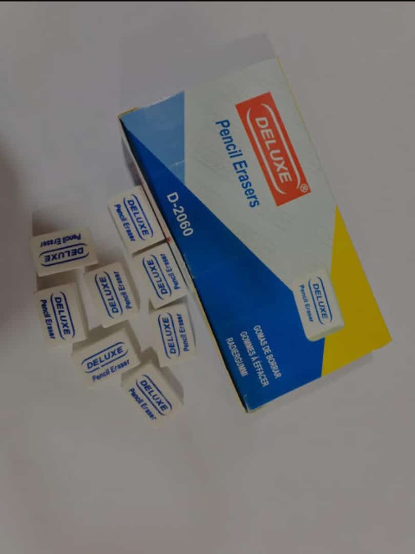 DELUXE ERASER (PACK OF 60 PCS)