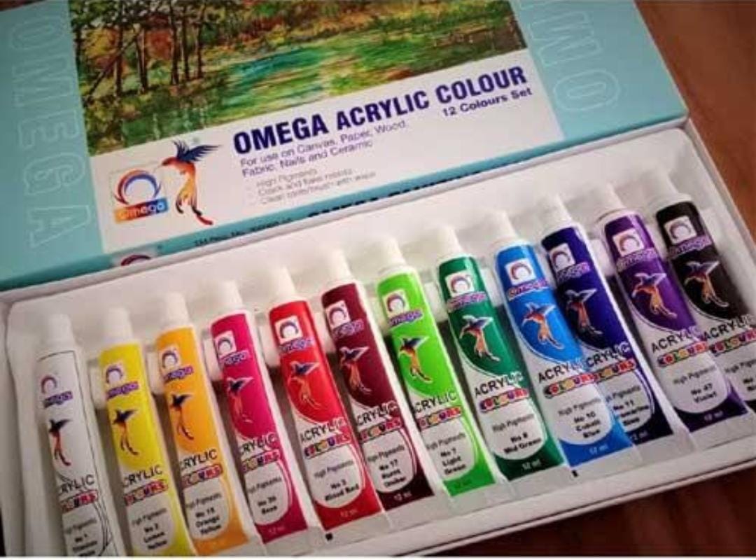 OMEGA 12 ACRYLIC COLOR 12ML