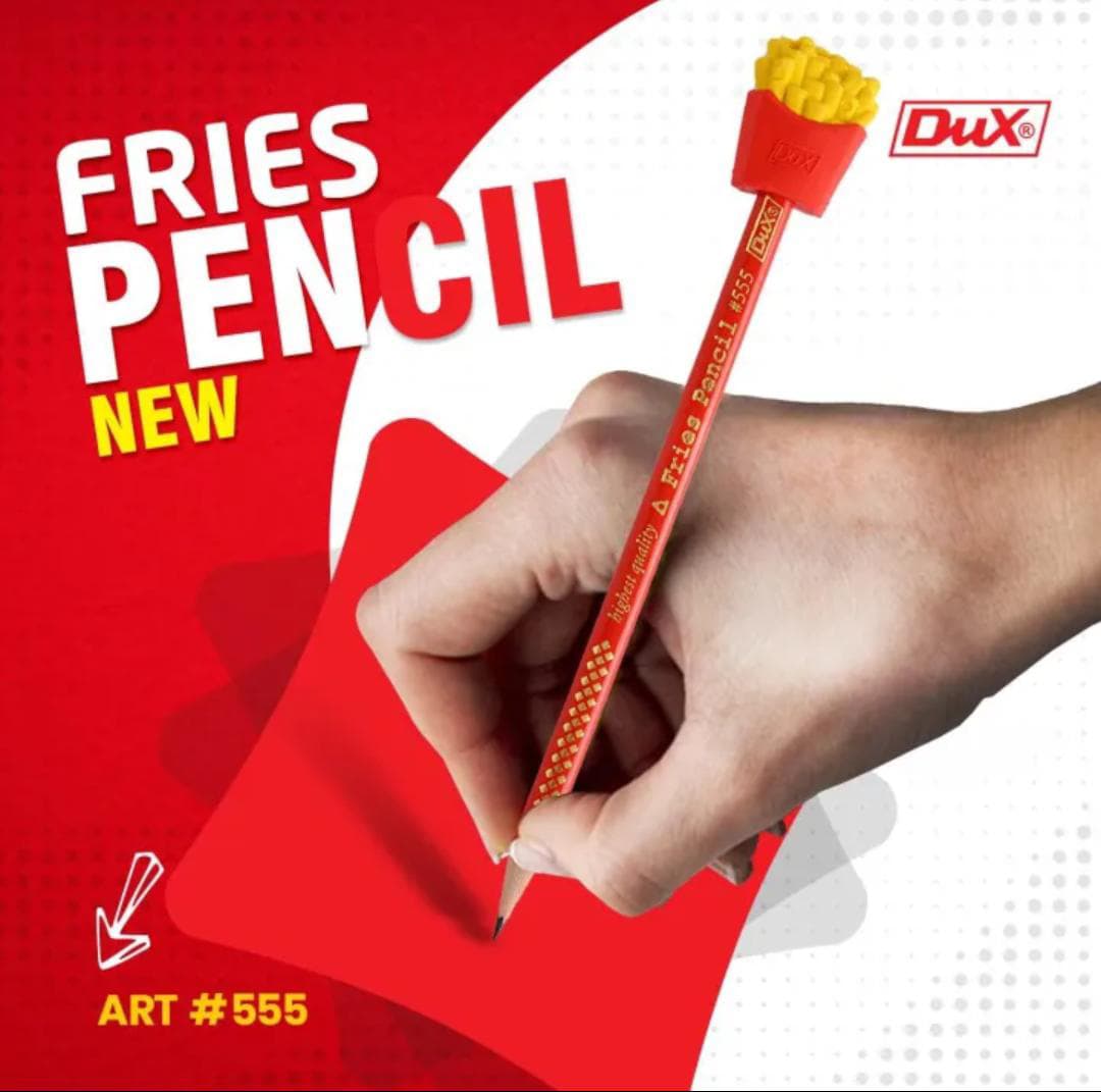 DUX FRIES PENCIL  (24 PCS JAR)